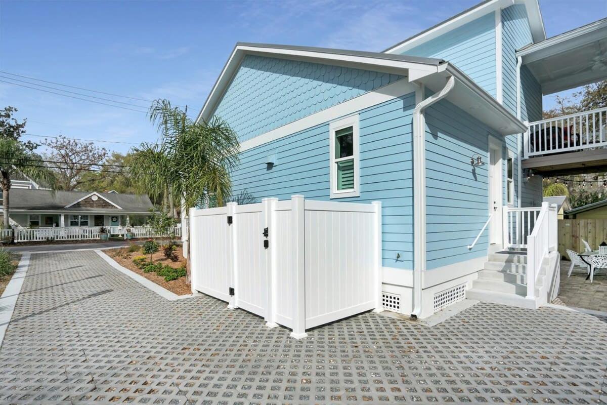 Вилла Blue House, Prime Location, Family Amenities, Bbq! Сент-Огастин Экстерьер фото