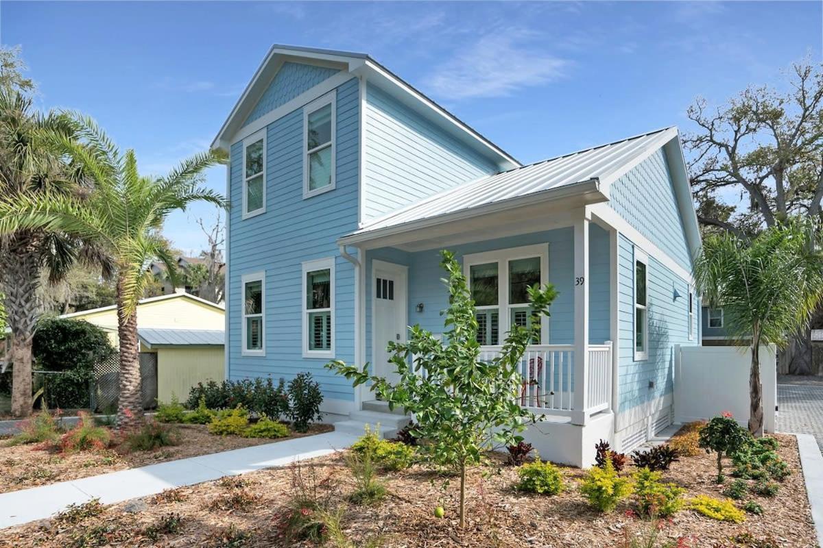 Вилла Blue House, Prime Location, Family Amenities, Bbq! Сент-Огастин Экстерьер фото